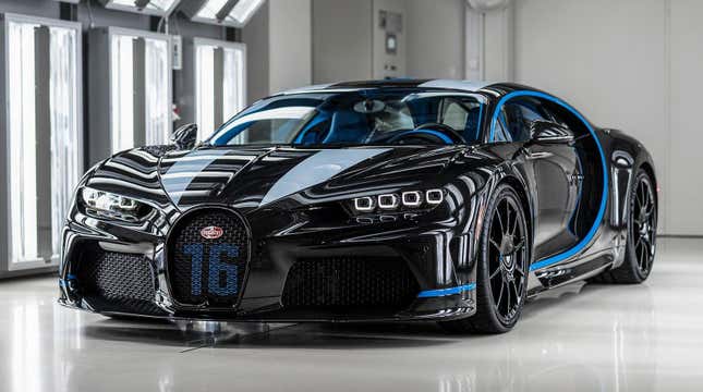 Imagen para el artículo titulado Bugatti está retirando un (1) Chiron Super Sport